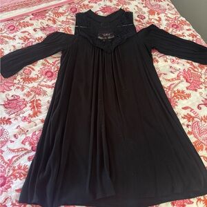 As You Wish Lace Cold Shoulder Dress